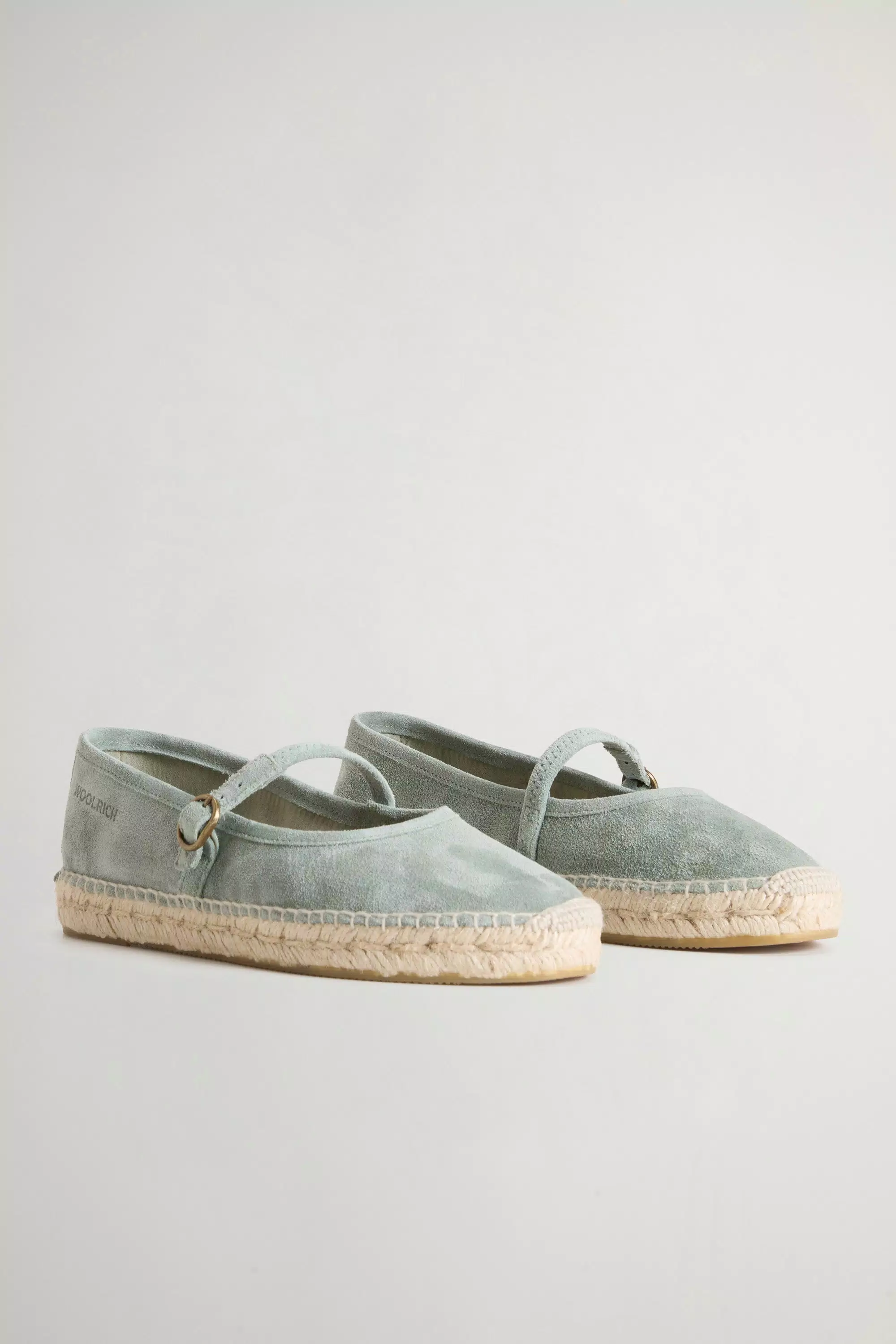 Chinelas Candela em Camurça - Acquamarine
