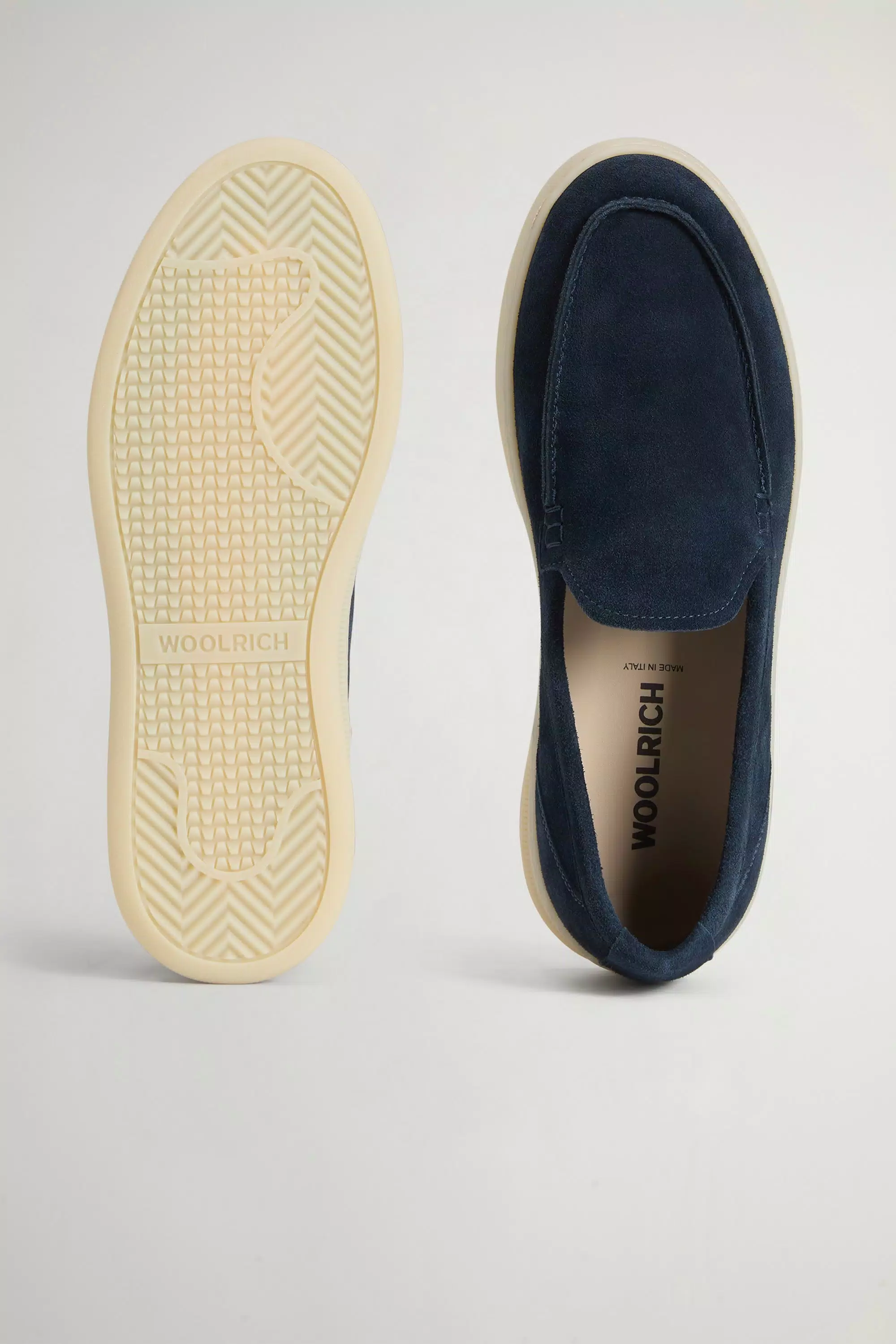 Loafers de Camurça - Azul