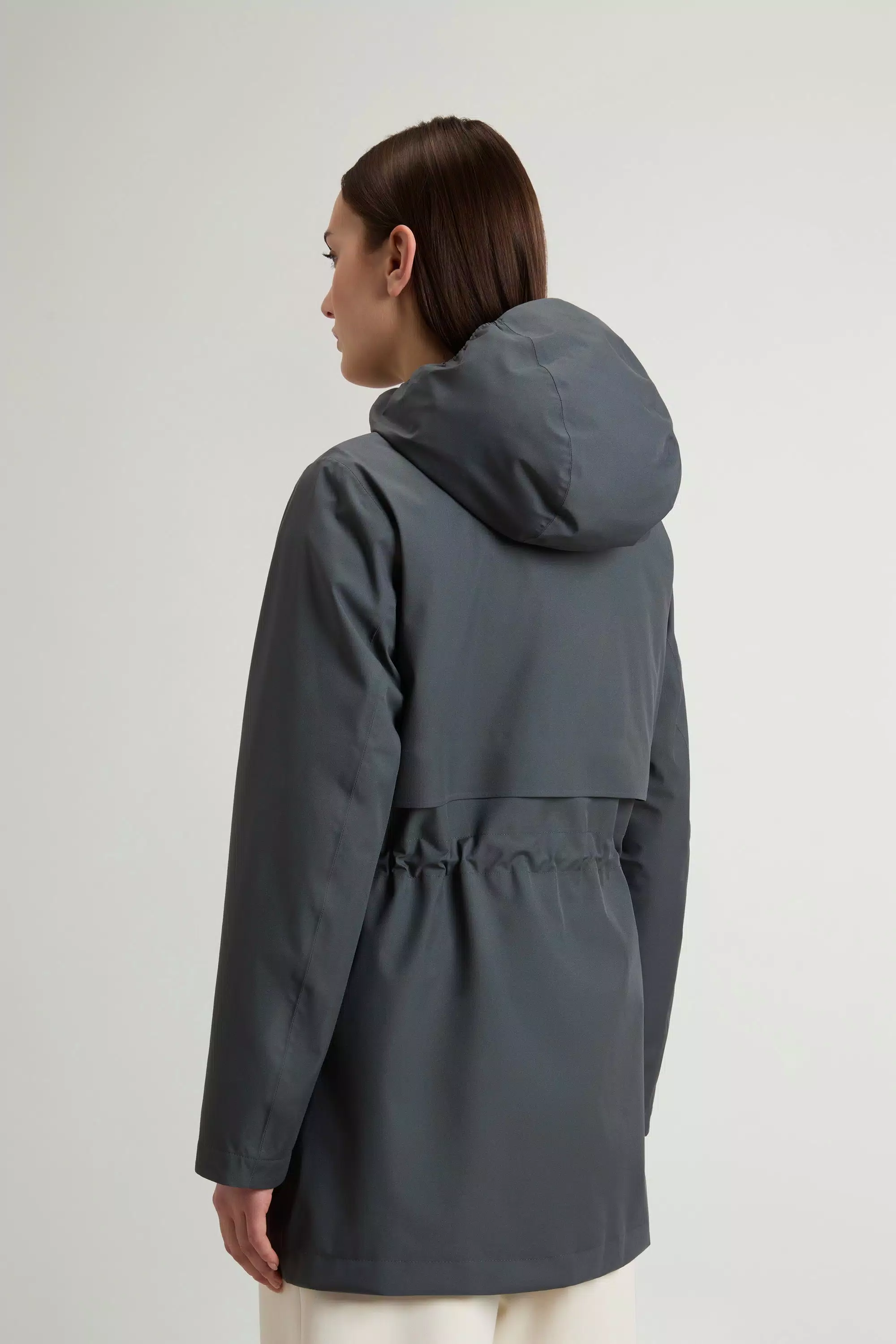 Parka 3-em-1 em Tecido Elástico Leve - Forest Veil
