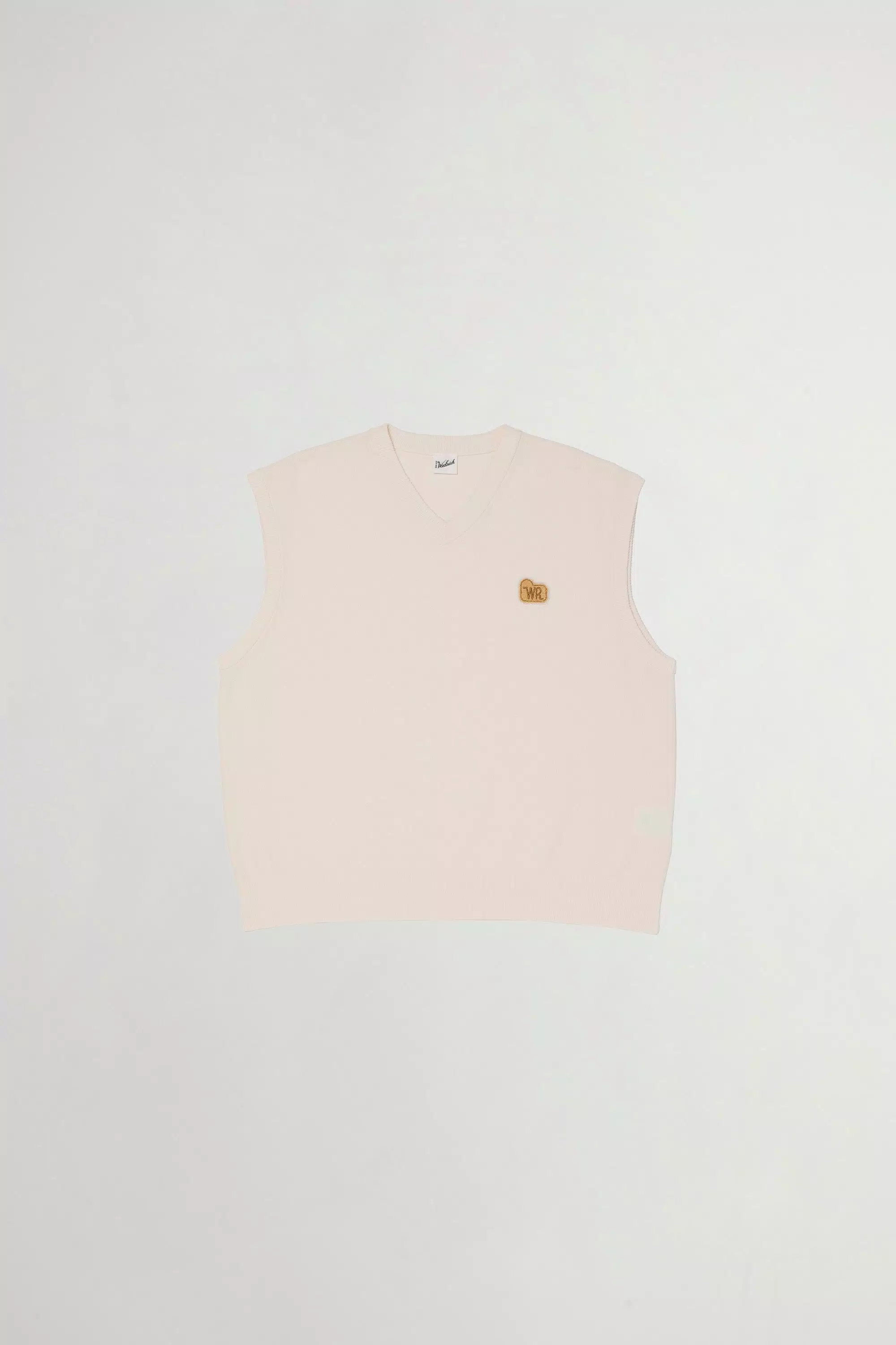 Vest em Malha de Algodão 100% - Branco