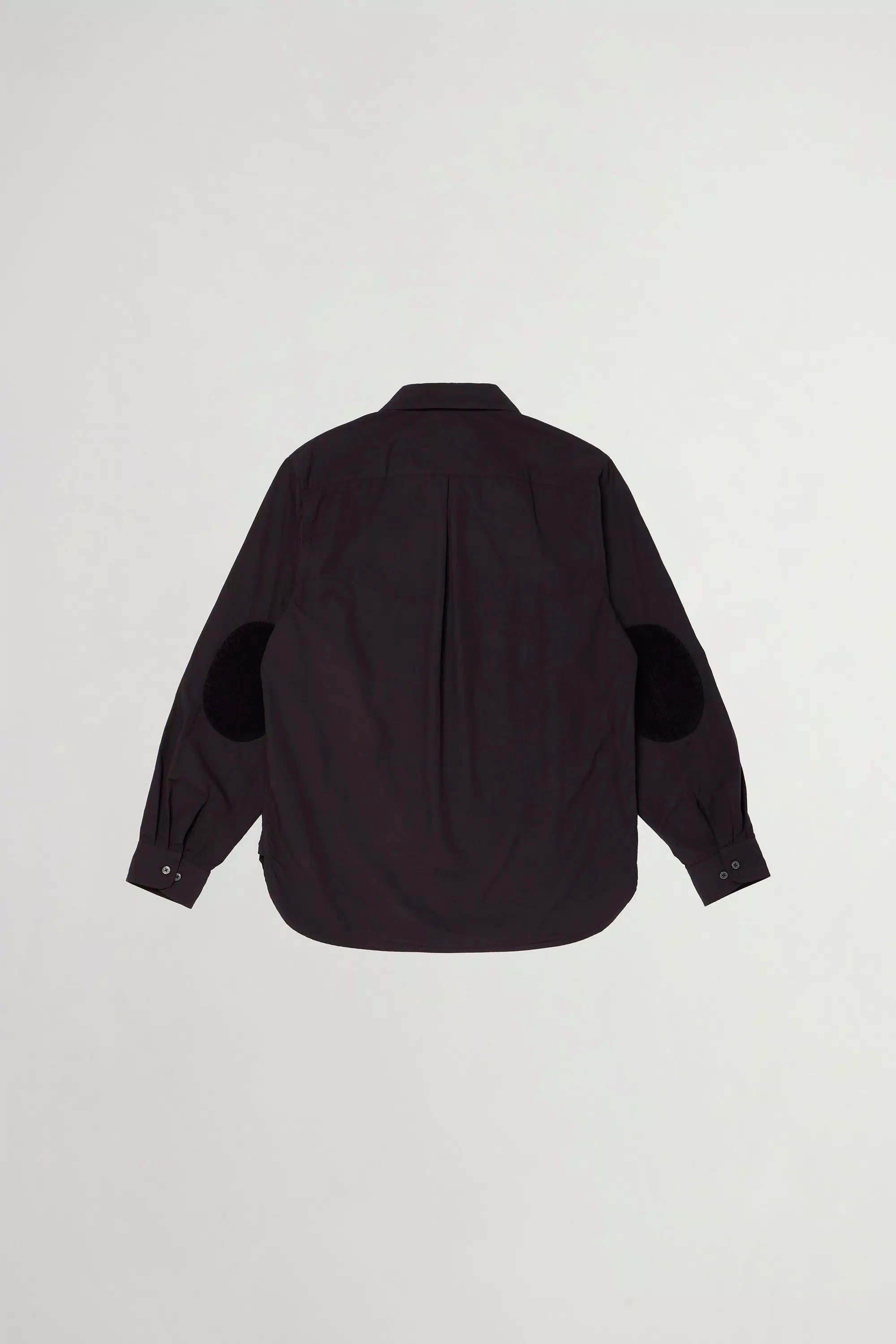 Camisa Country Tingida em Puro Popeline de Algodão - Cinza-escuro