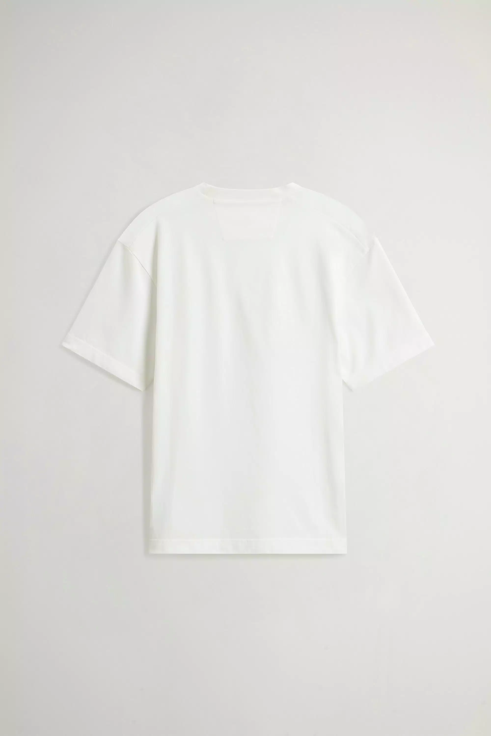Camiseta de Algodão 100% Puro para Meninos - Branco Ártico