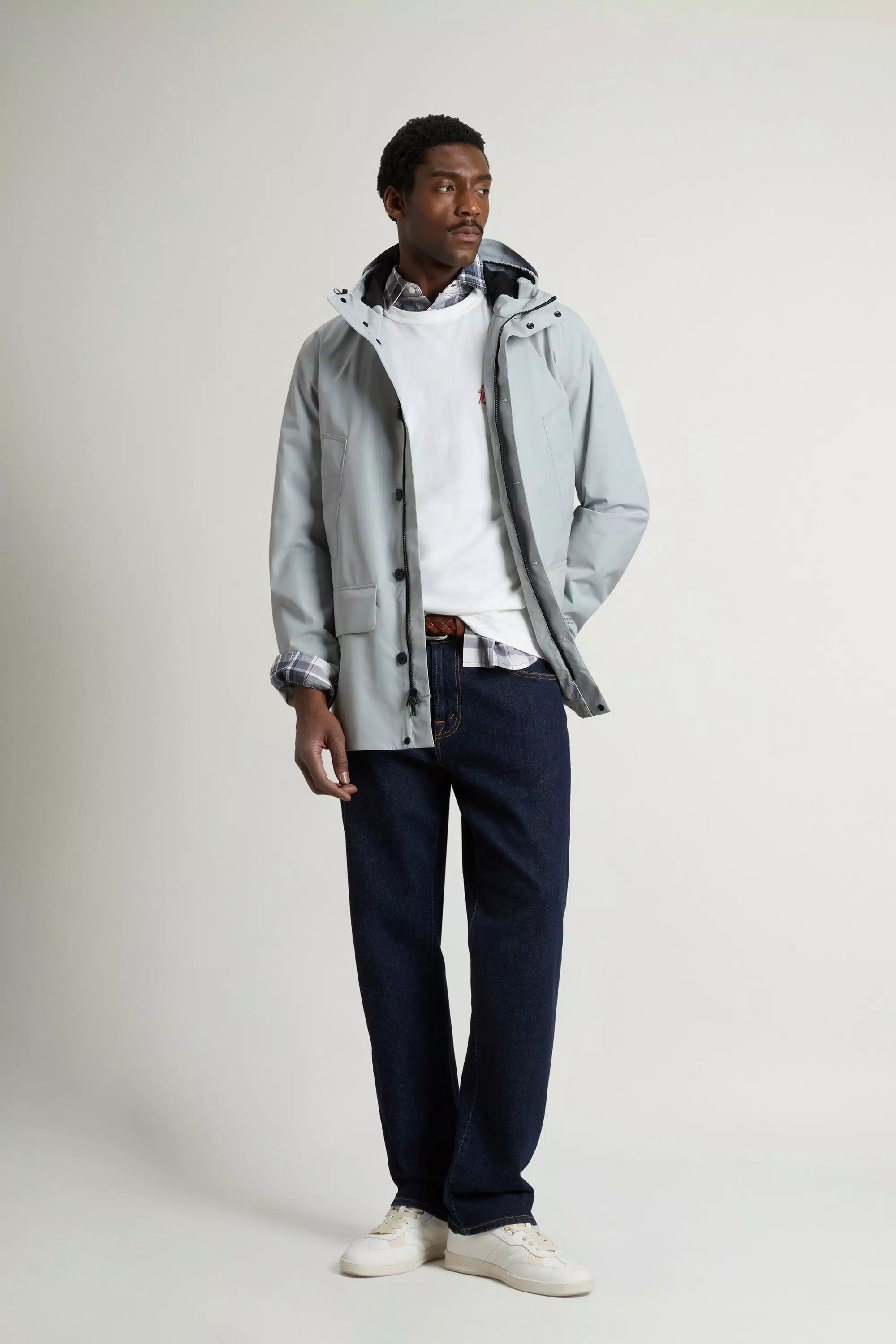 Parka de Verão em Tecido WINDSTOPPER da GORE-TEX LABS - Harbor Mist