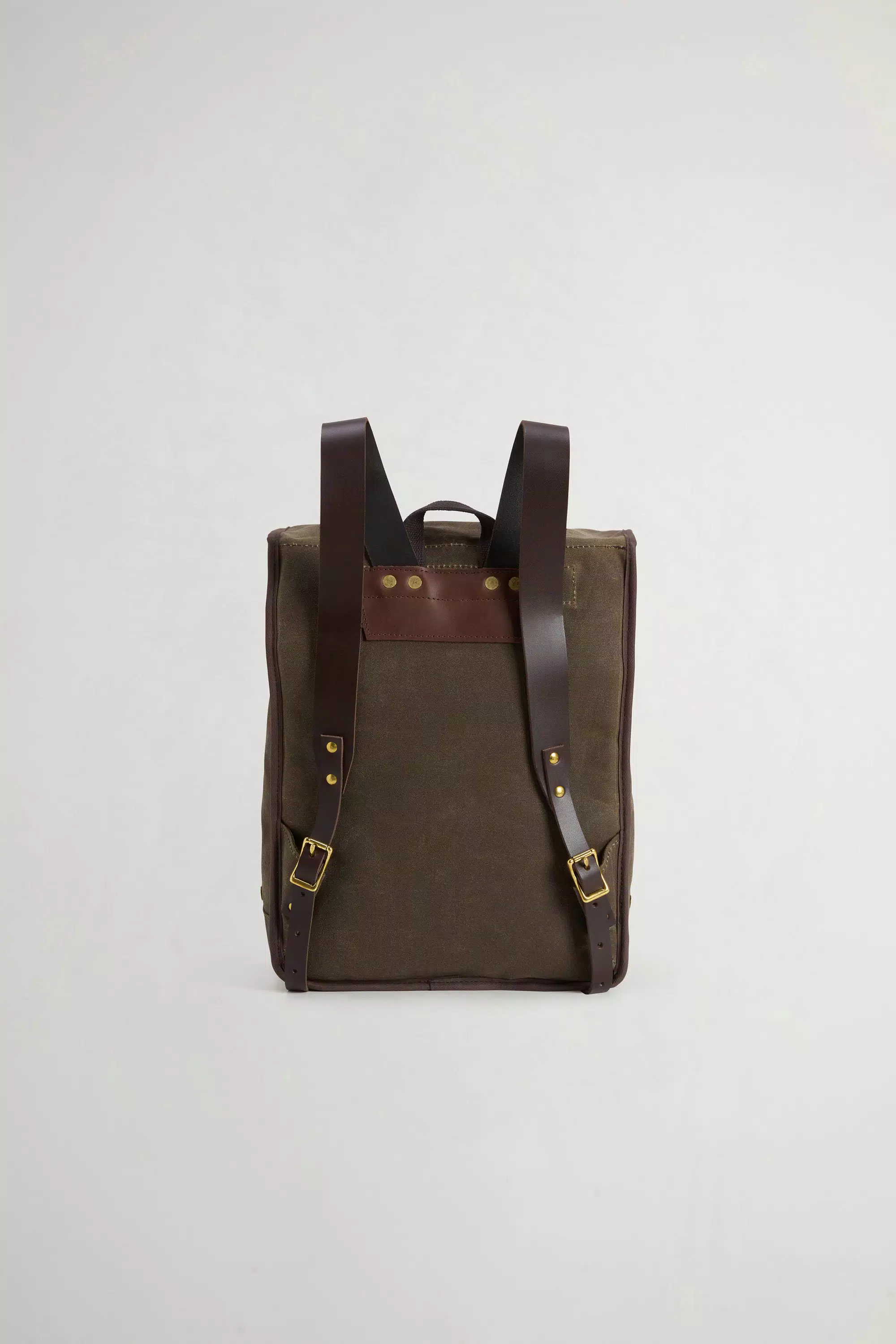 Mochila Mesabi Range em Algodão Puro Encerado - Erva Seca