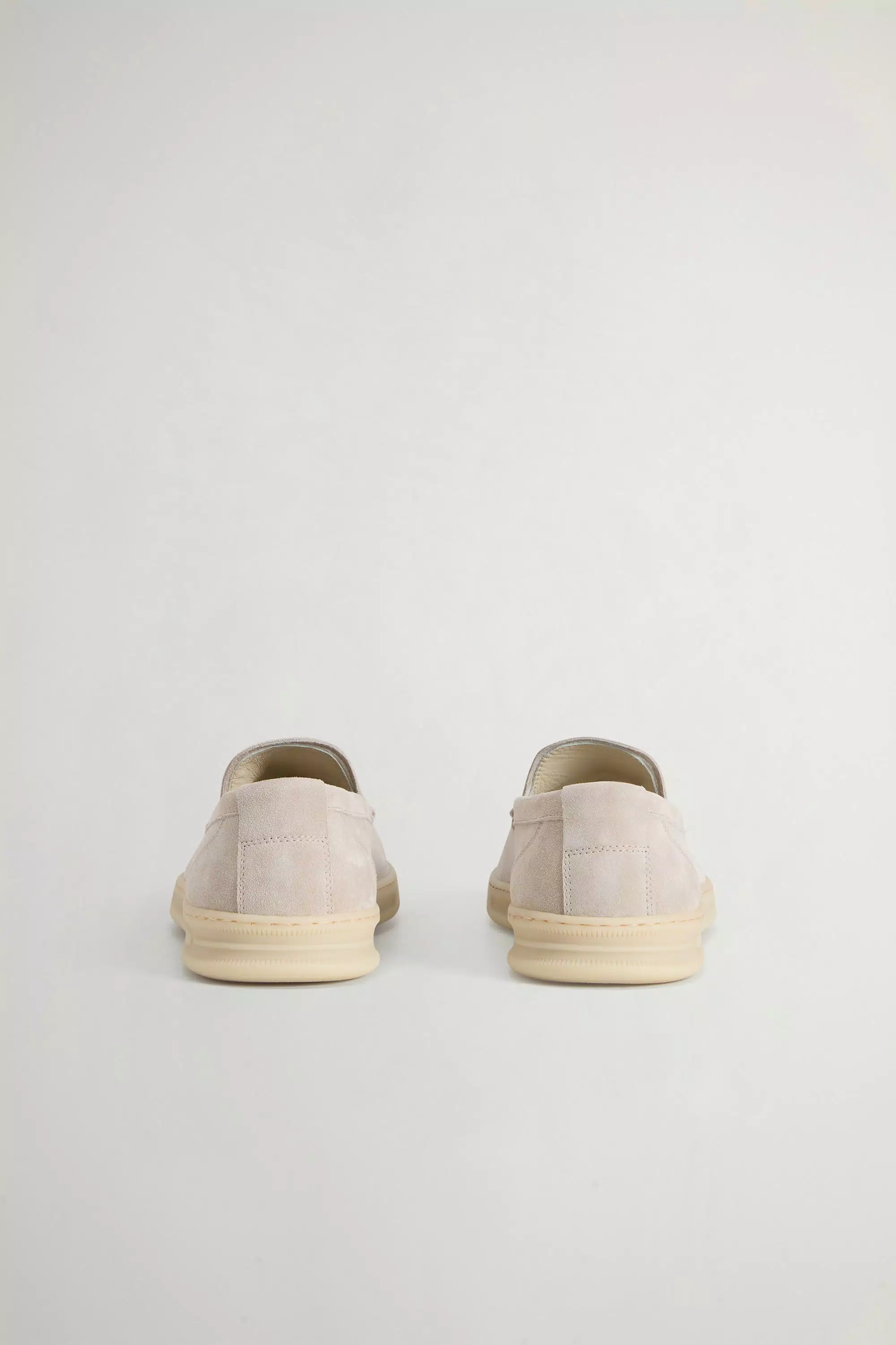 Mocassins de Camurça - Taupe
