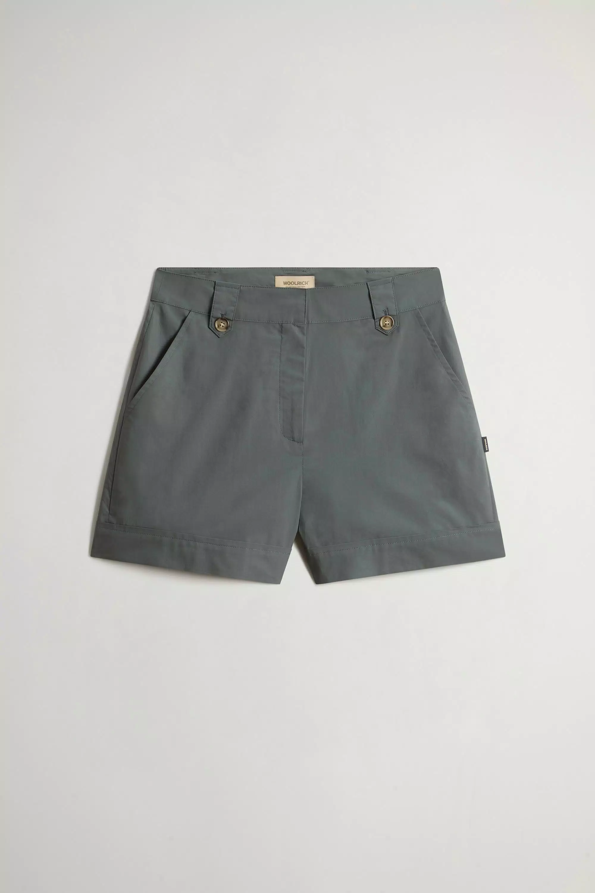 Bermudas de Popeline de Algodão Puro - Véu da Floresta