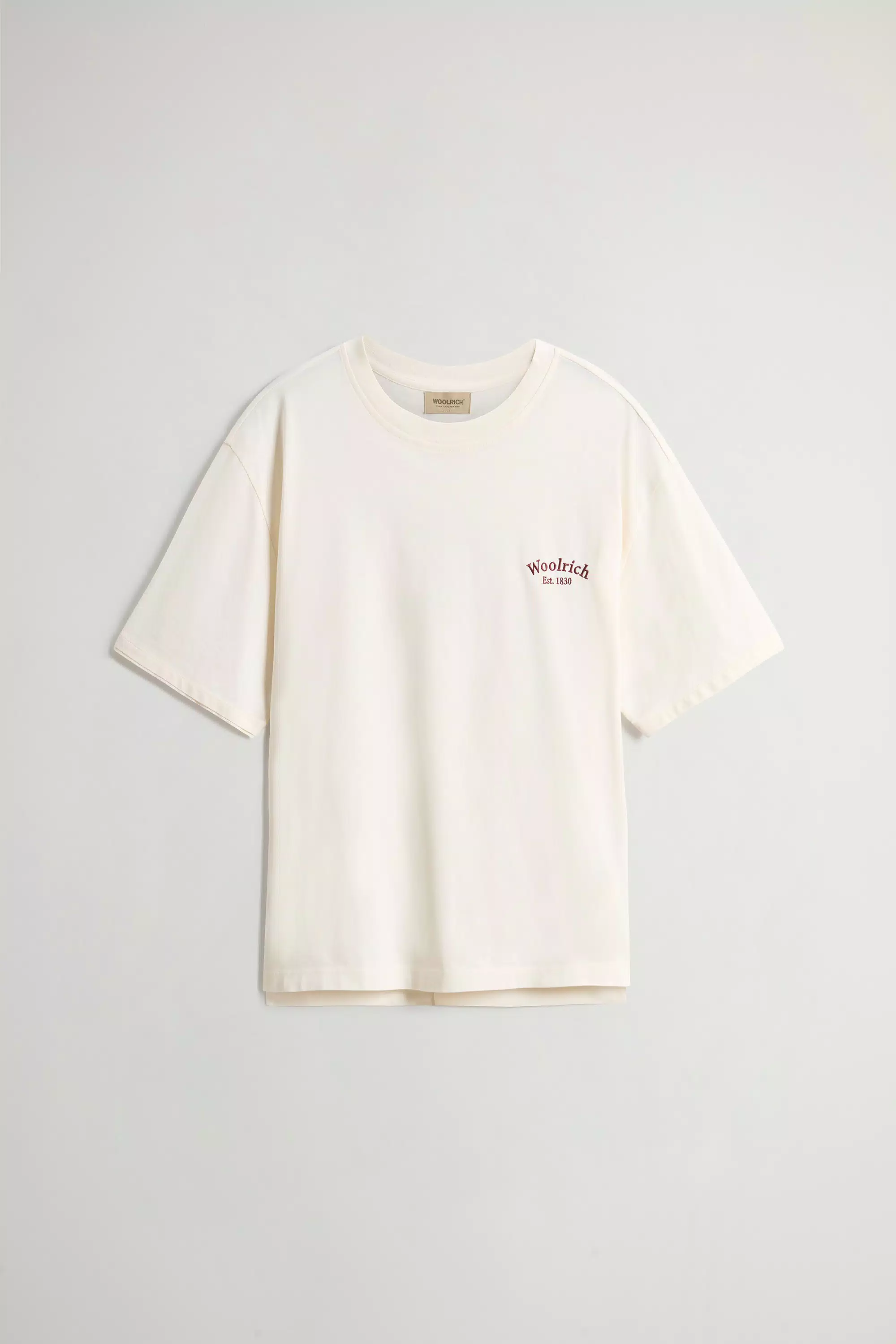 Camiseta de Algodão Pima Puro com Logotipo - Jet Stream