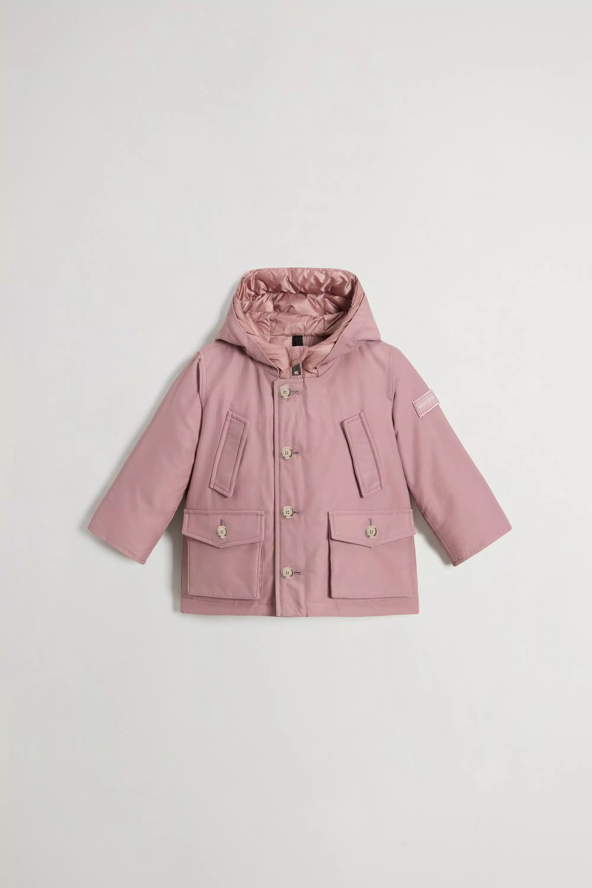 Parka para Bebês em Tecido Ramar - Woodrose