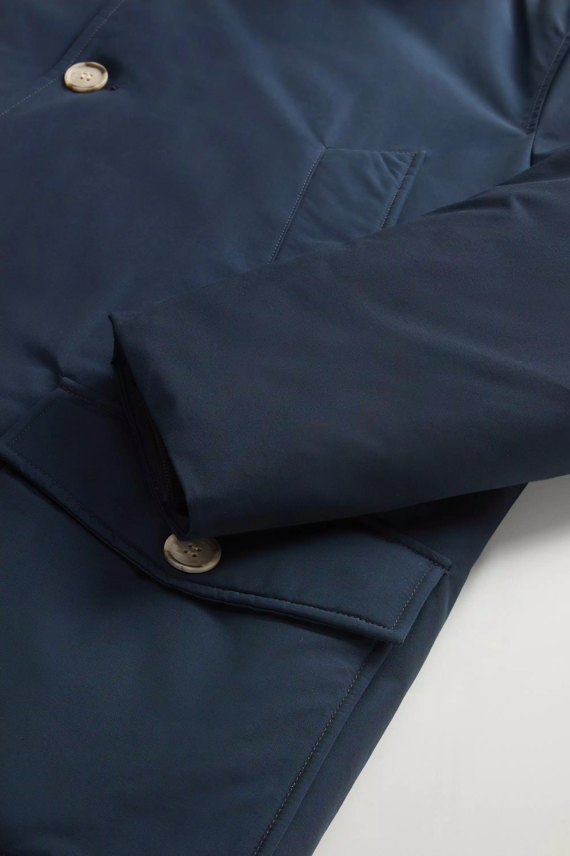 Anorak Ártico em Tecido Ramar com Pelúcia Removível - Azul Melton