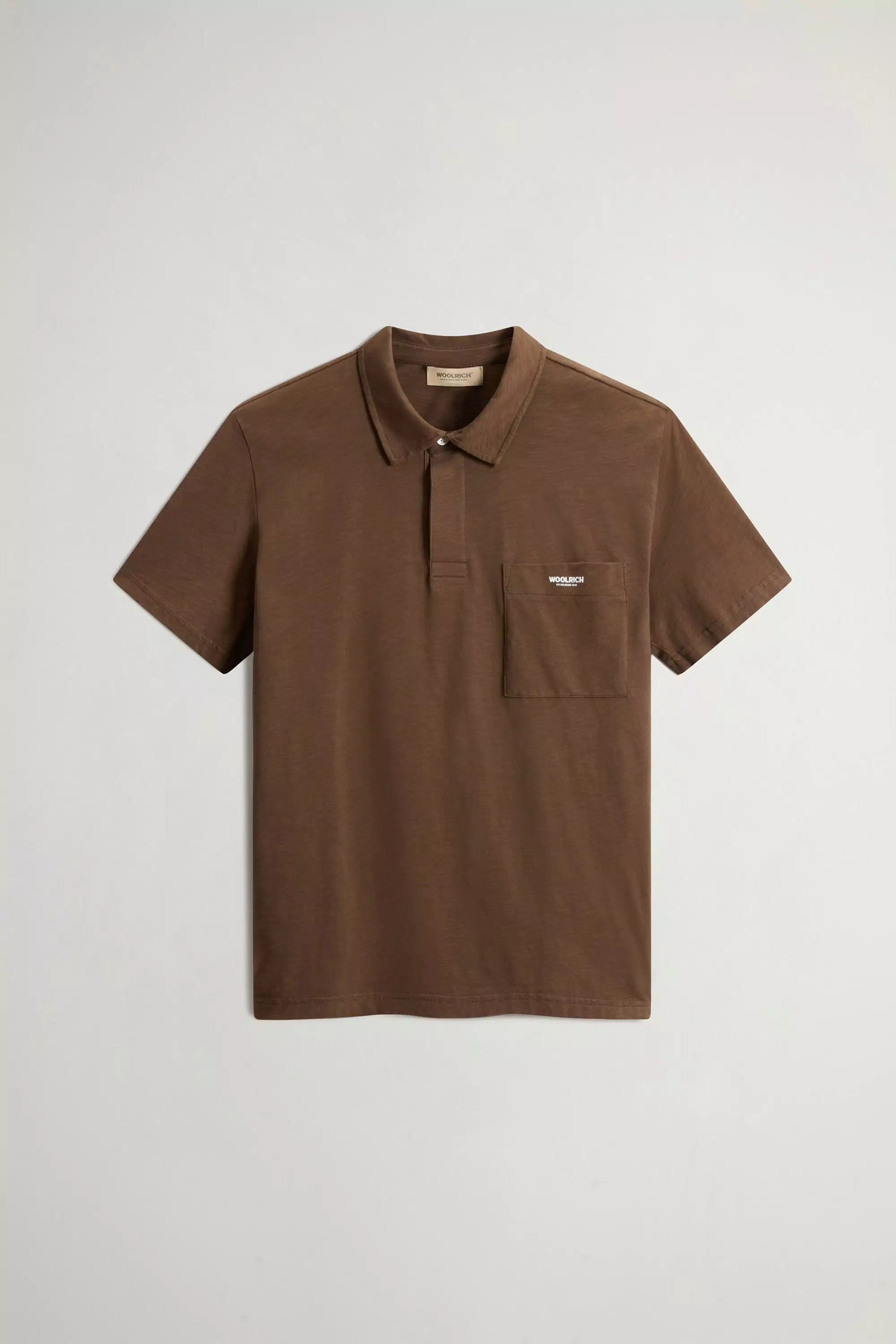 Camisola Polo Slub em Algodão Puro - Preto Cinza