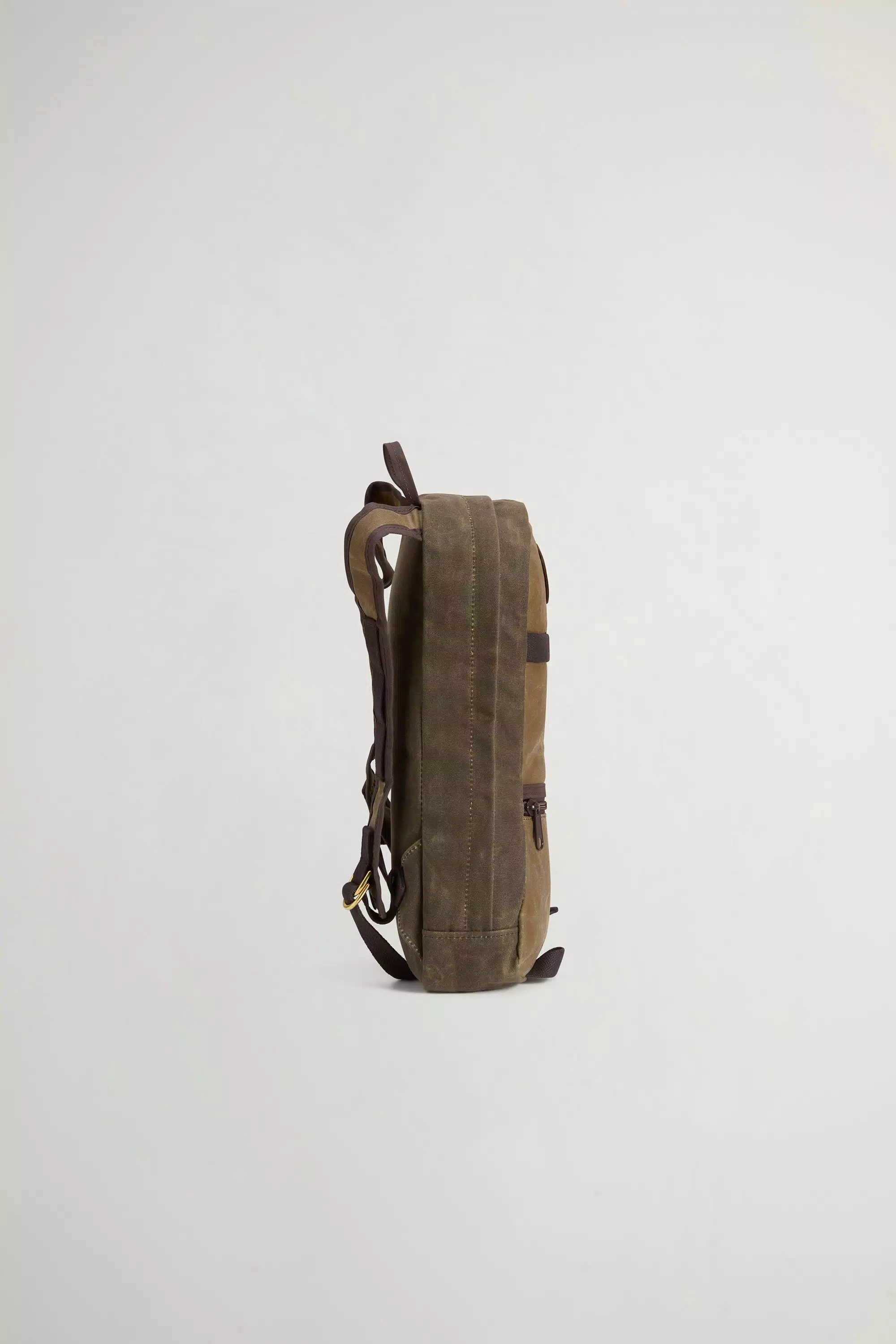 Mochila High Falls em Algodão Puro Encerado - Erva Seca