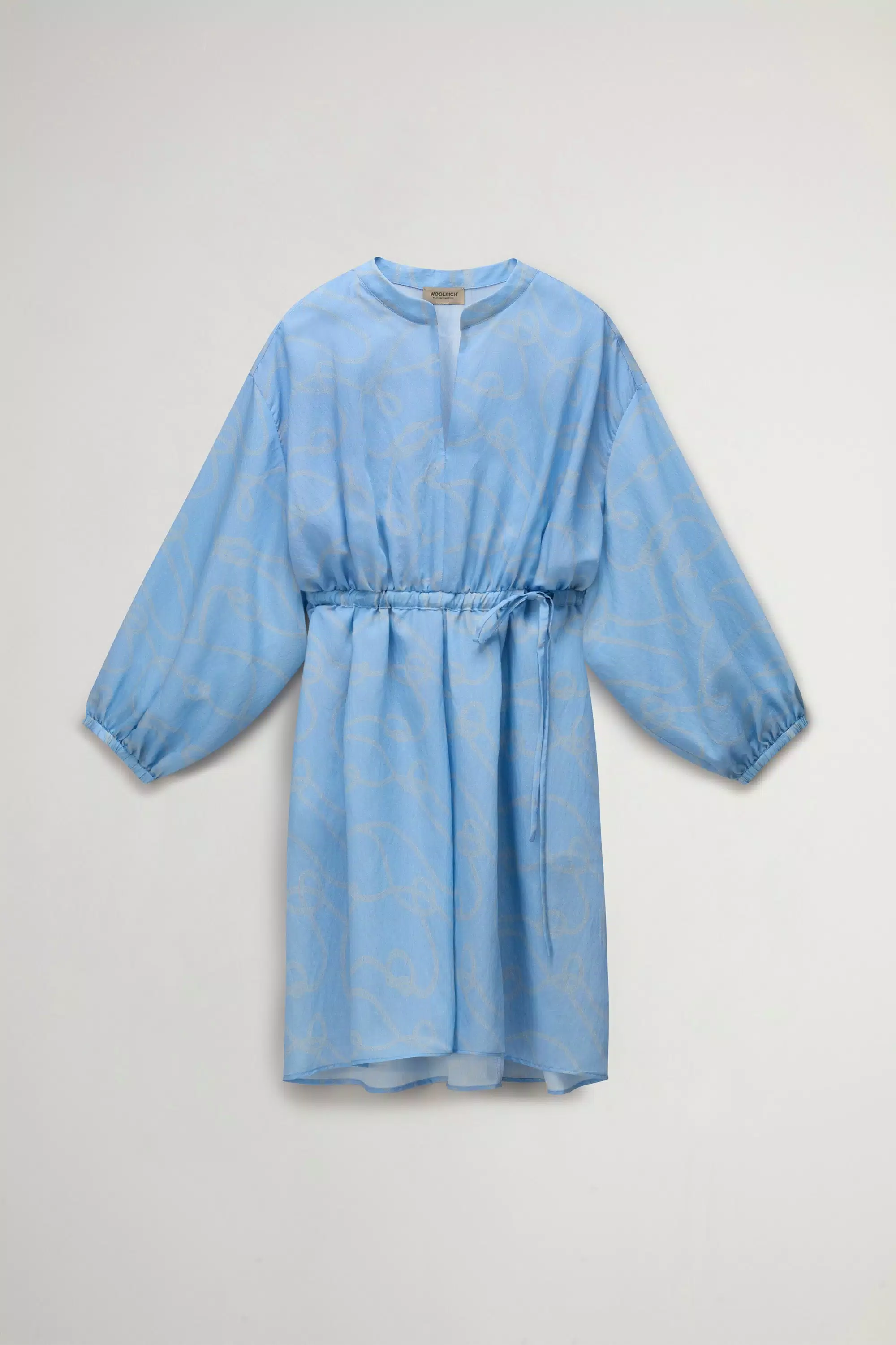 Vestido em Mistura de Lyocell - Rope Blue Whiff