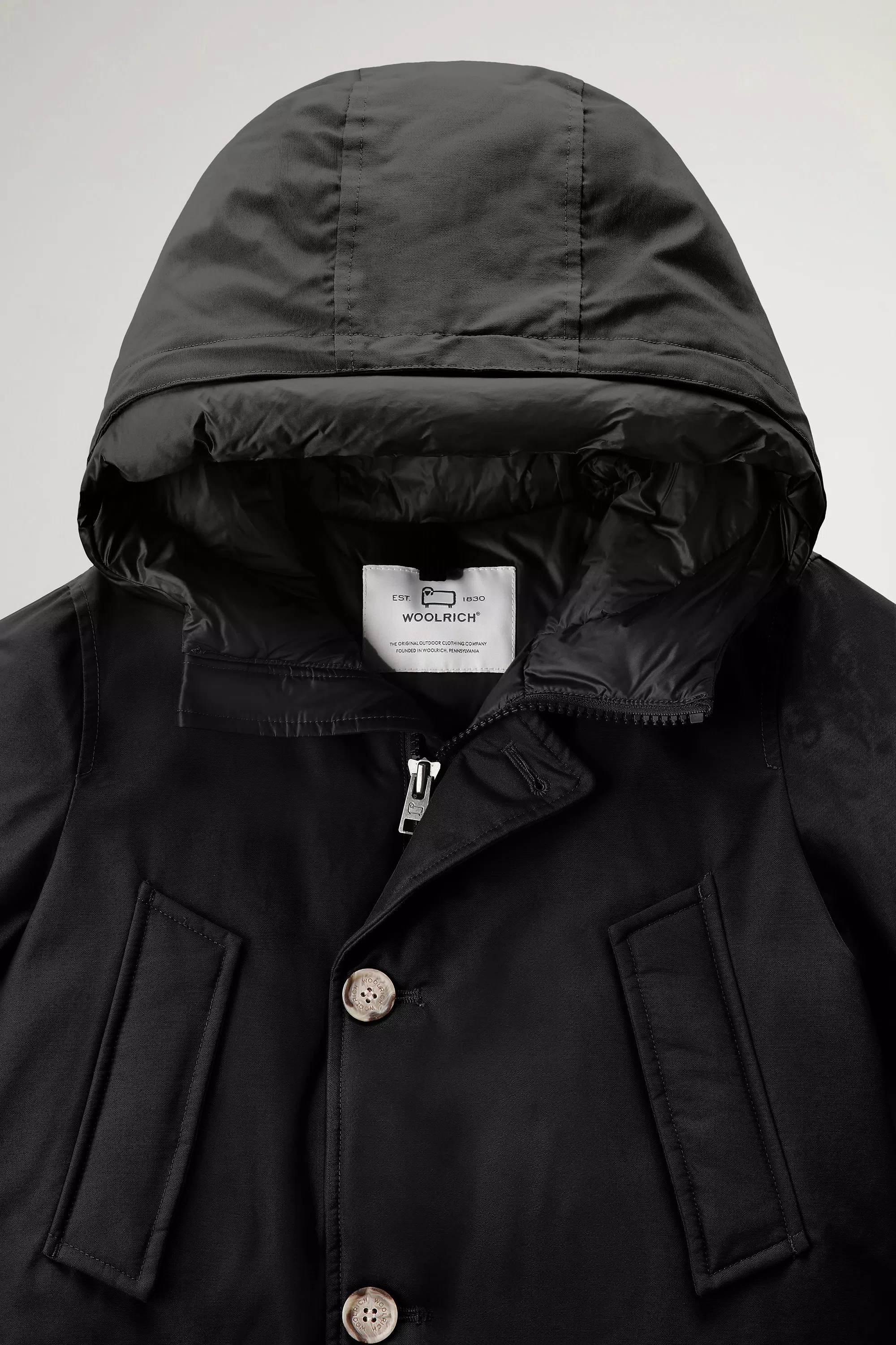Parka Infantil Arctic em Tecido Ramar - Preto