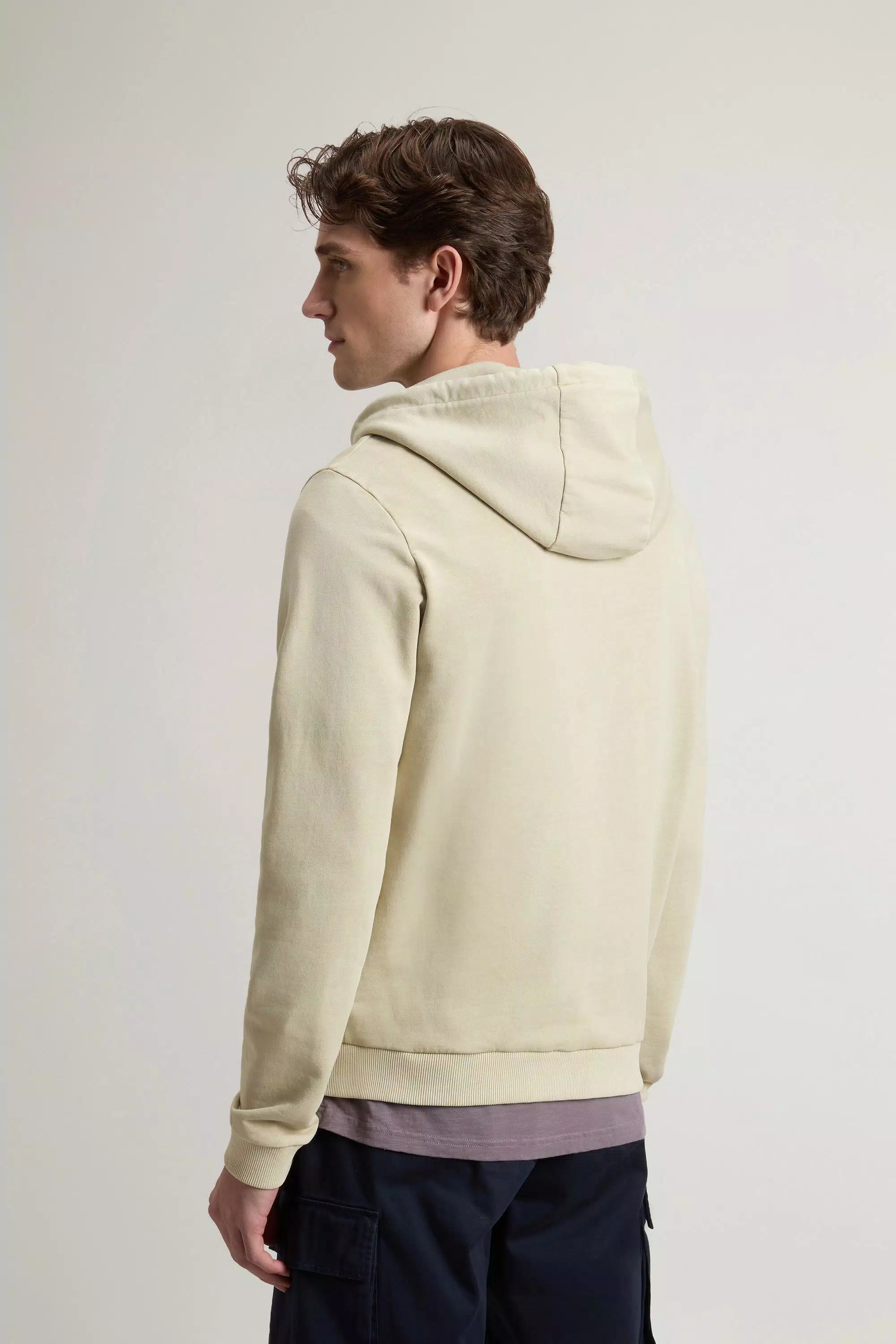 Moleton Estampado em Algodão Puro - Lint Desbotado