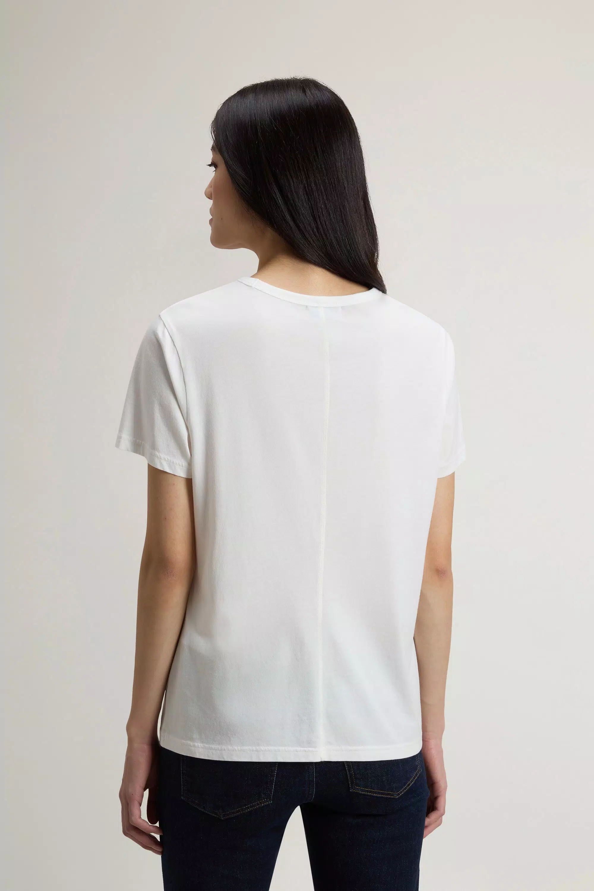 Camisola de Luxo em Mistura de Algodão - Branco Ártico