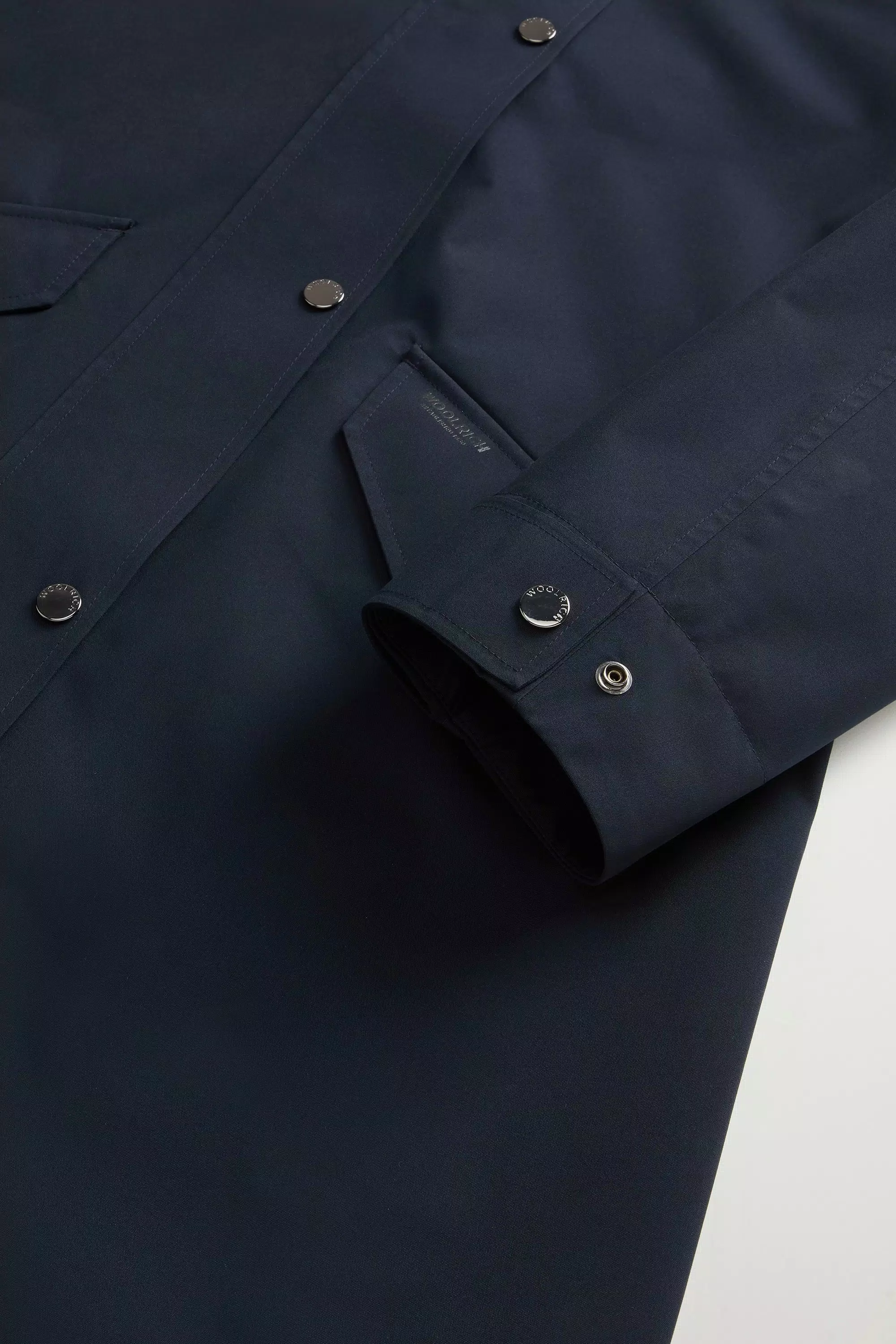 Parka em Tecido WINDSTOPPER da GORE-TEX LABS - Azul Melton