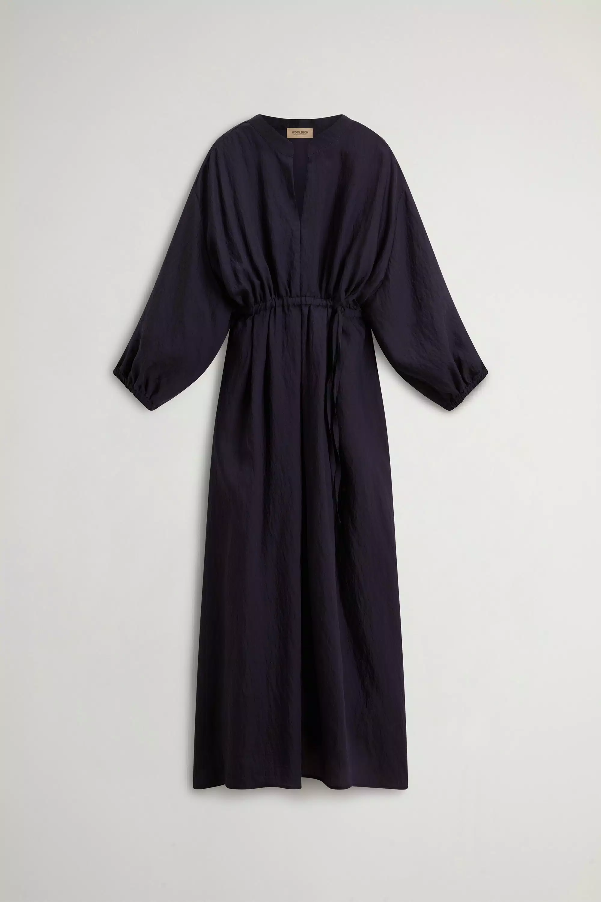 Vestido em Mistura de Lyocell - Azul Melton