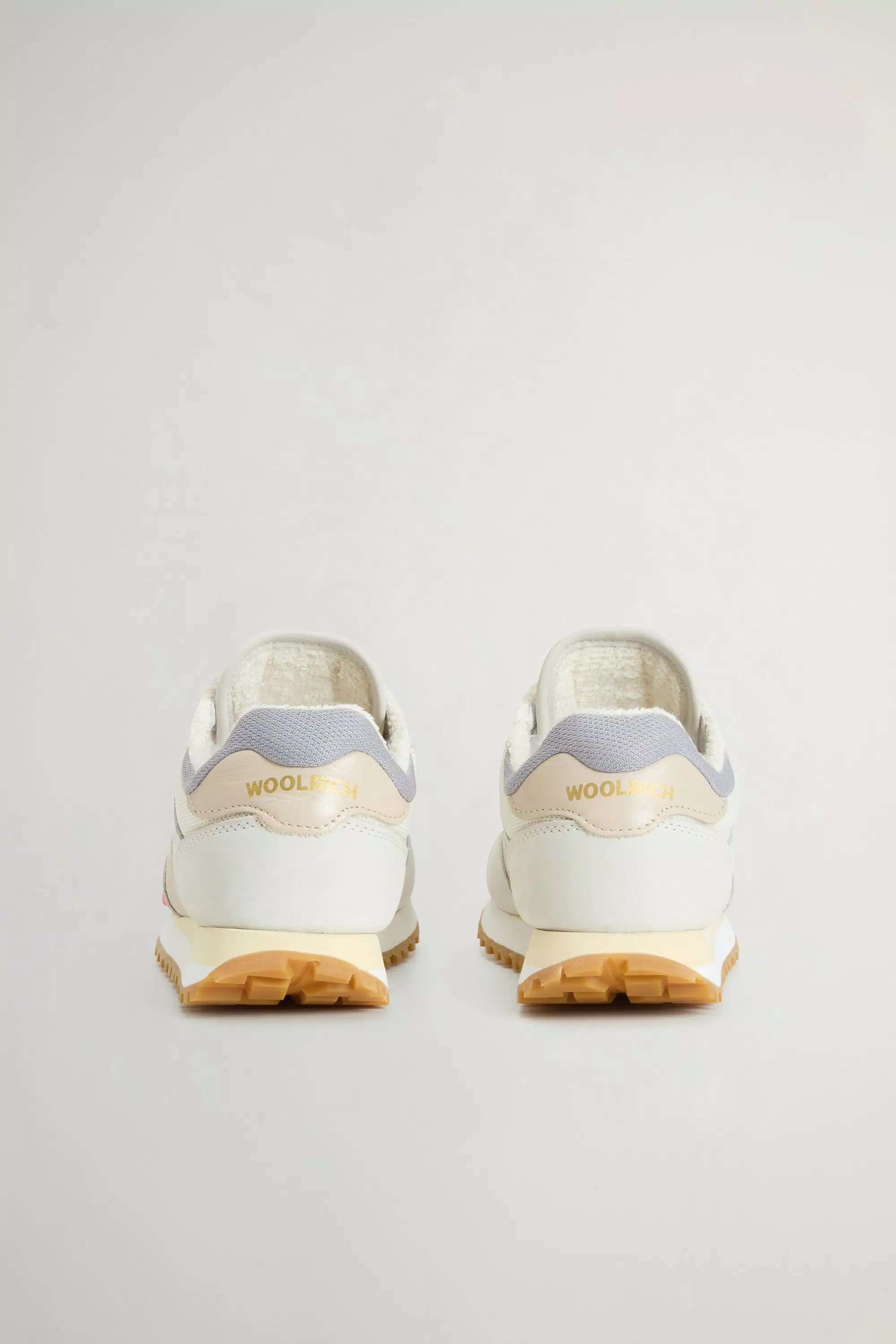 Sapatilhas Gravel em Nylon com Inserções em Couro e Camurça - Whipped Cream Whipped Cream