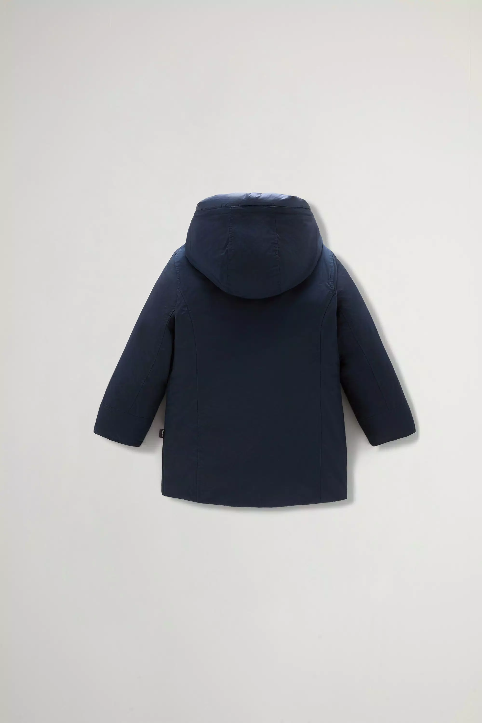 Impermeável de Inverno para Meninas em Tecido Ramar - Azul Melton