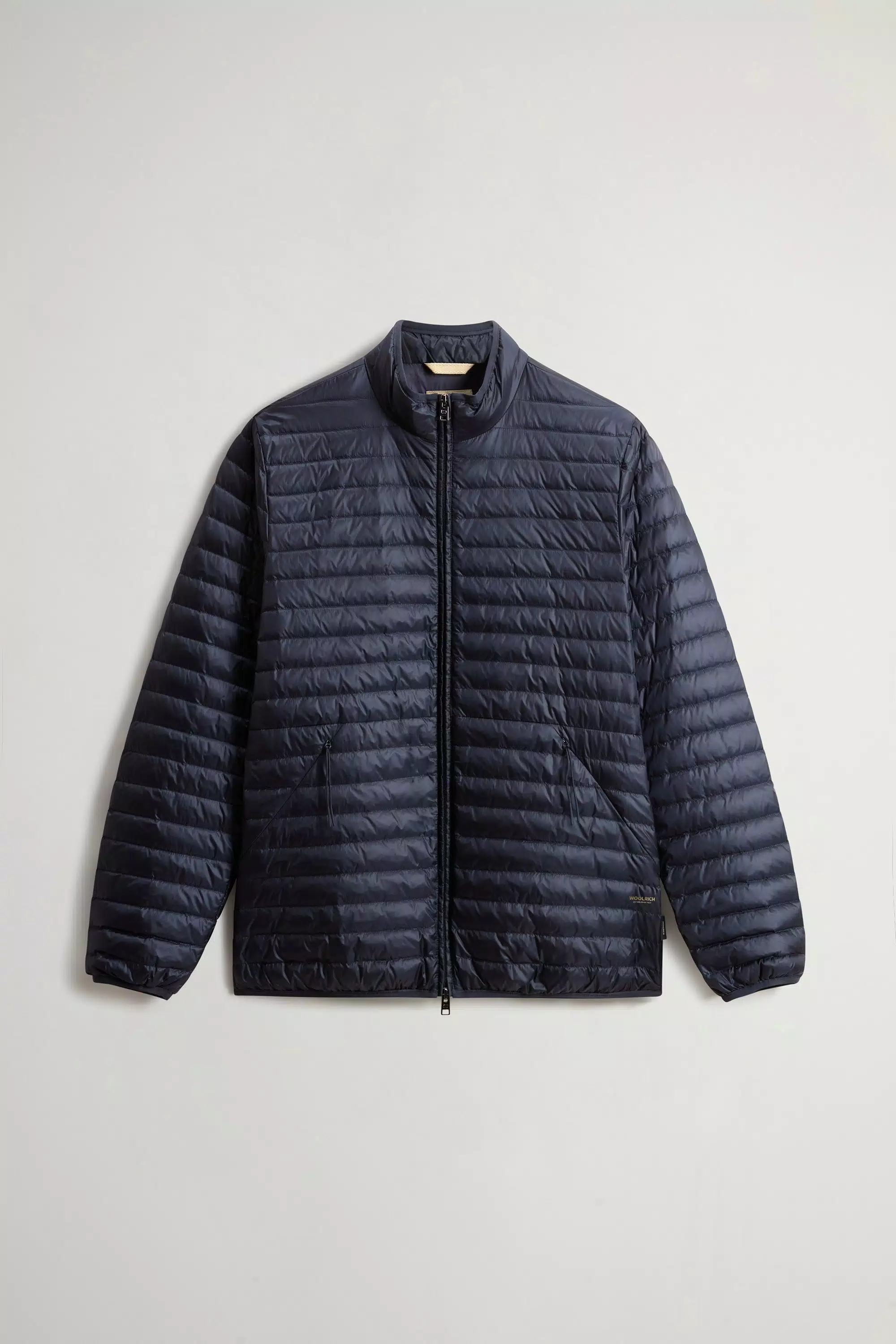 Jaqueta de Penas Allen Leve em Nylon Ripstop - Azul Melton