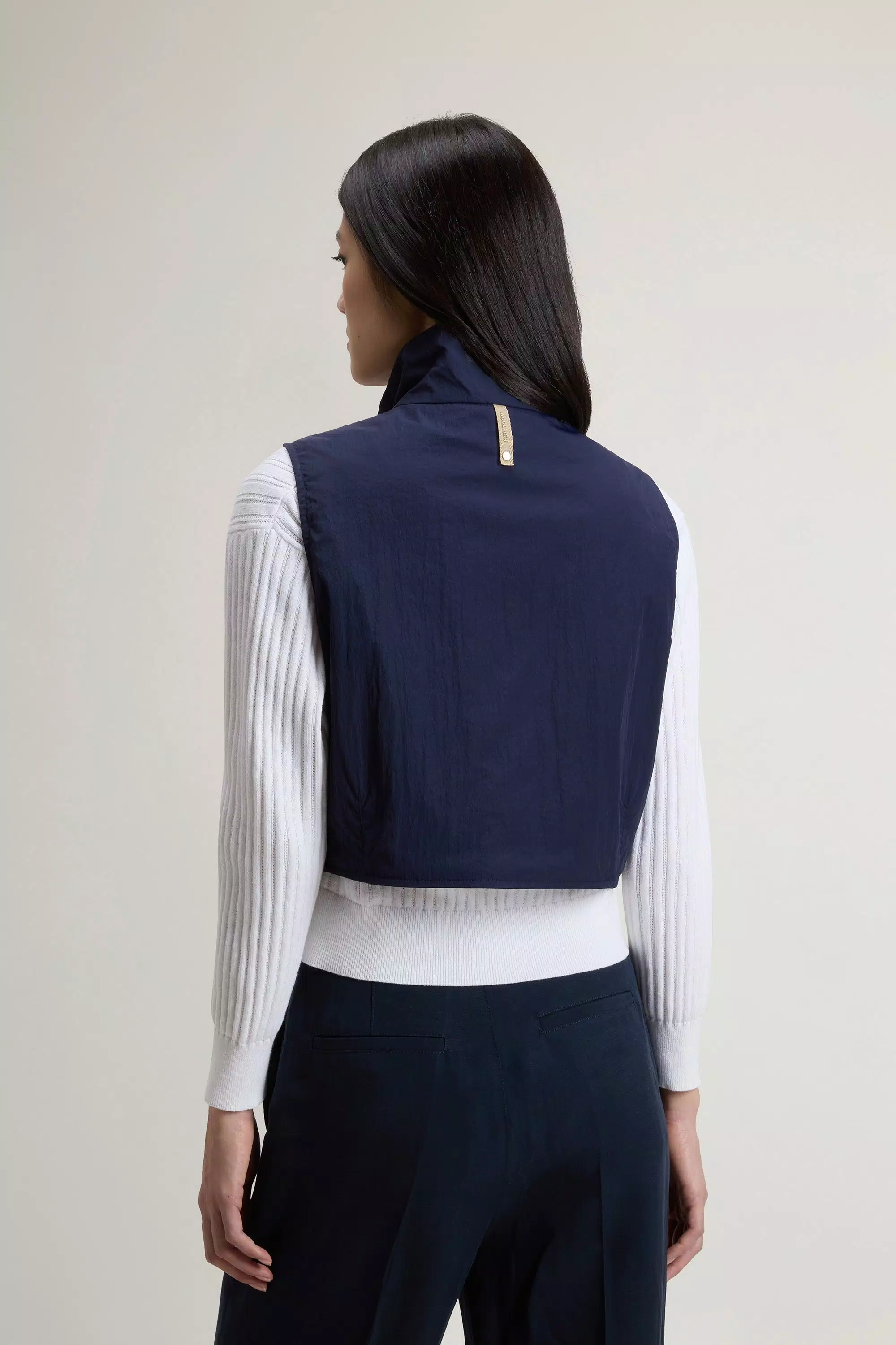 Colete em Nylon - Azul Marítimo