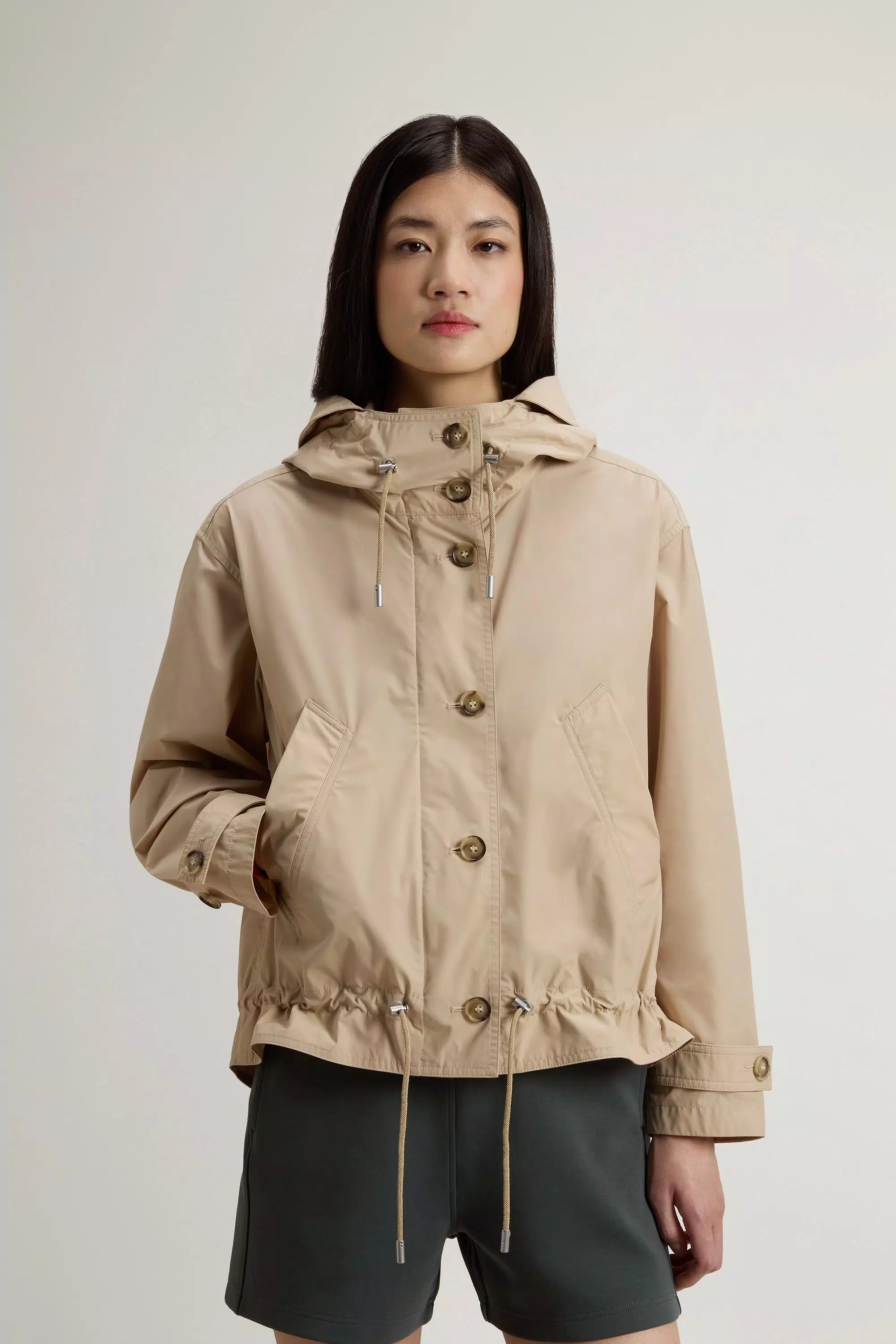 Parka Curta Urban Touch - Branco Pimenta
