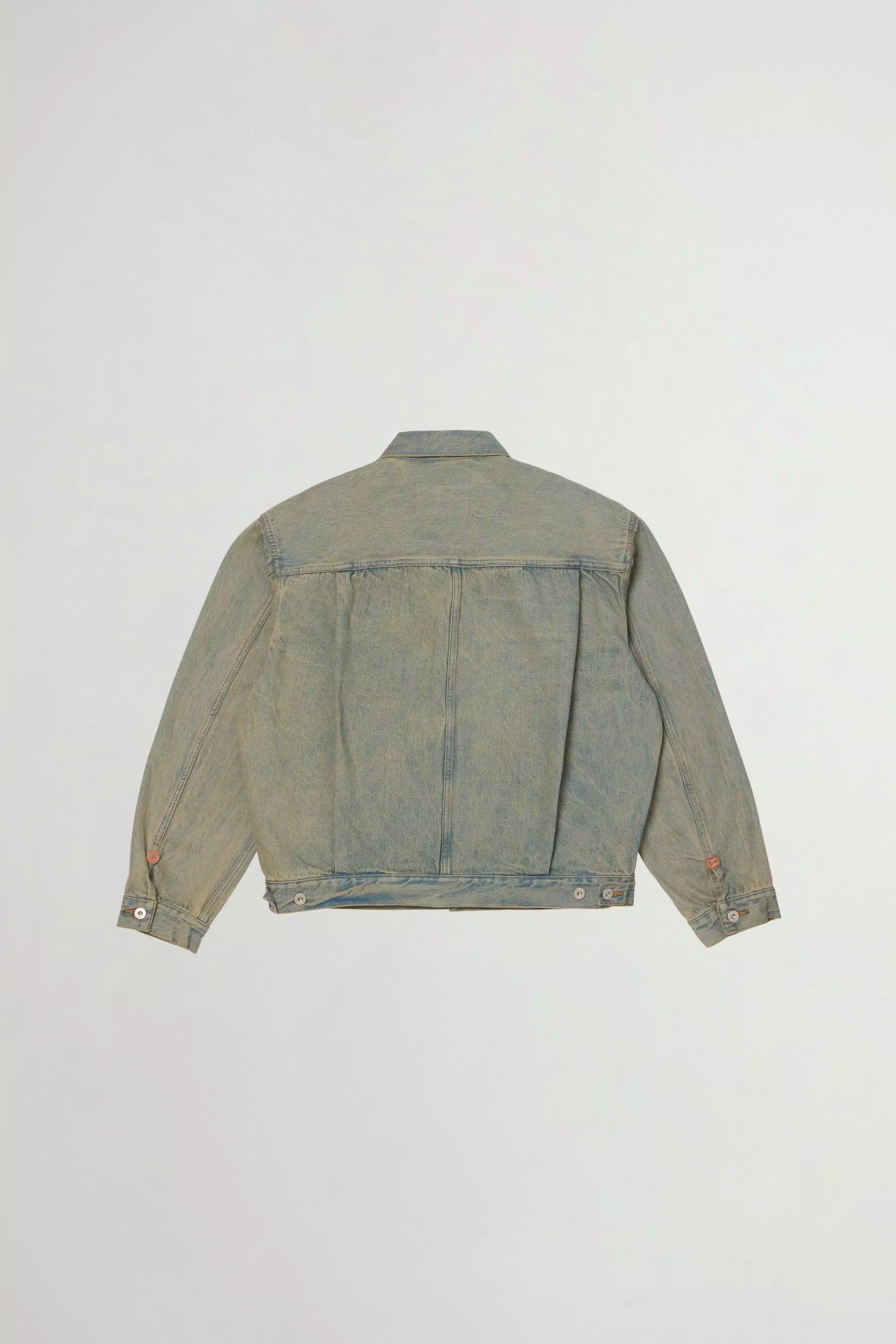 Jaqueta em Denim de Algodão Puro - Azul Claro