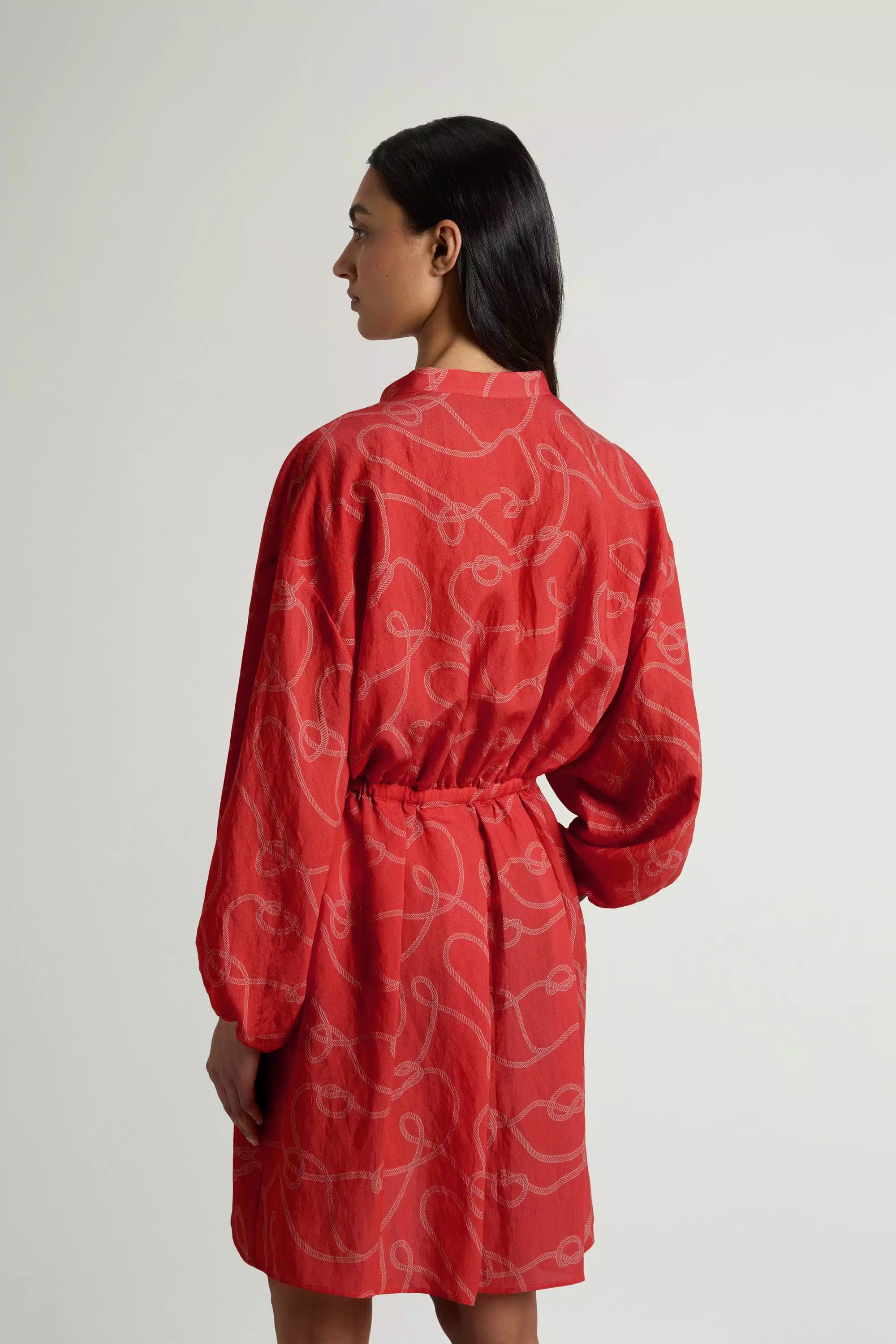 Vestido em Mistura de Lyocell - Corda Pimenta