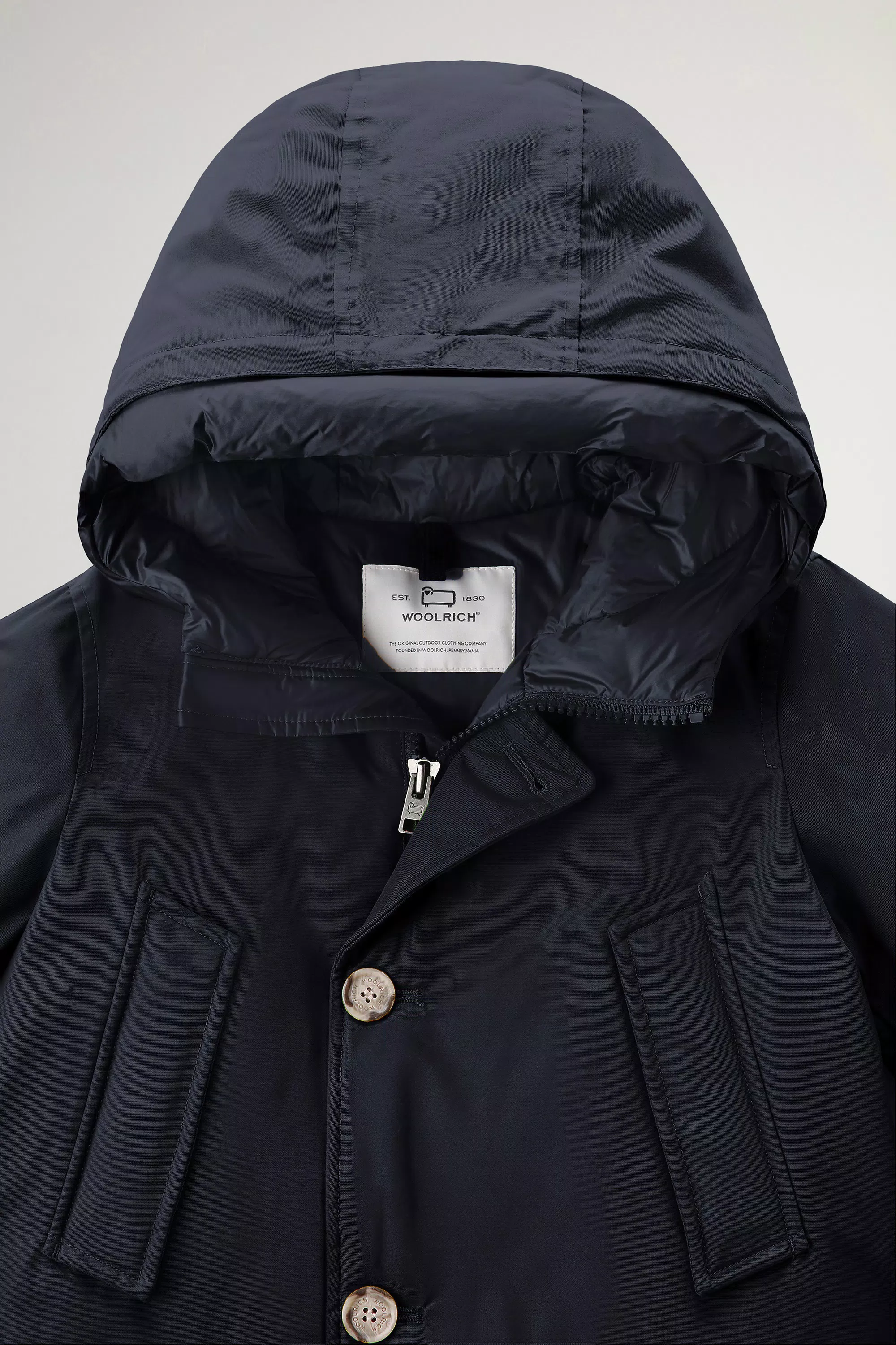 Parka Infantil Arctic em Tecido Ramar - Azul Melton