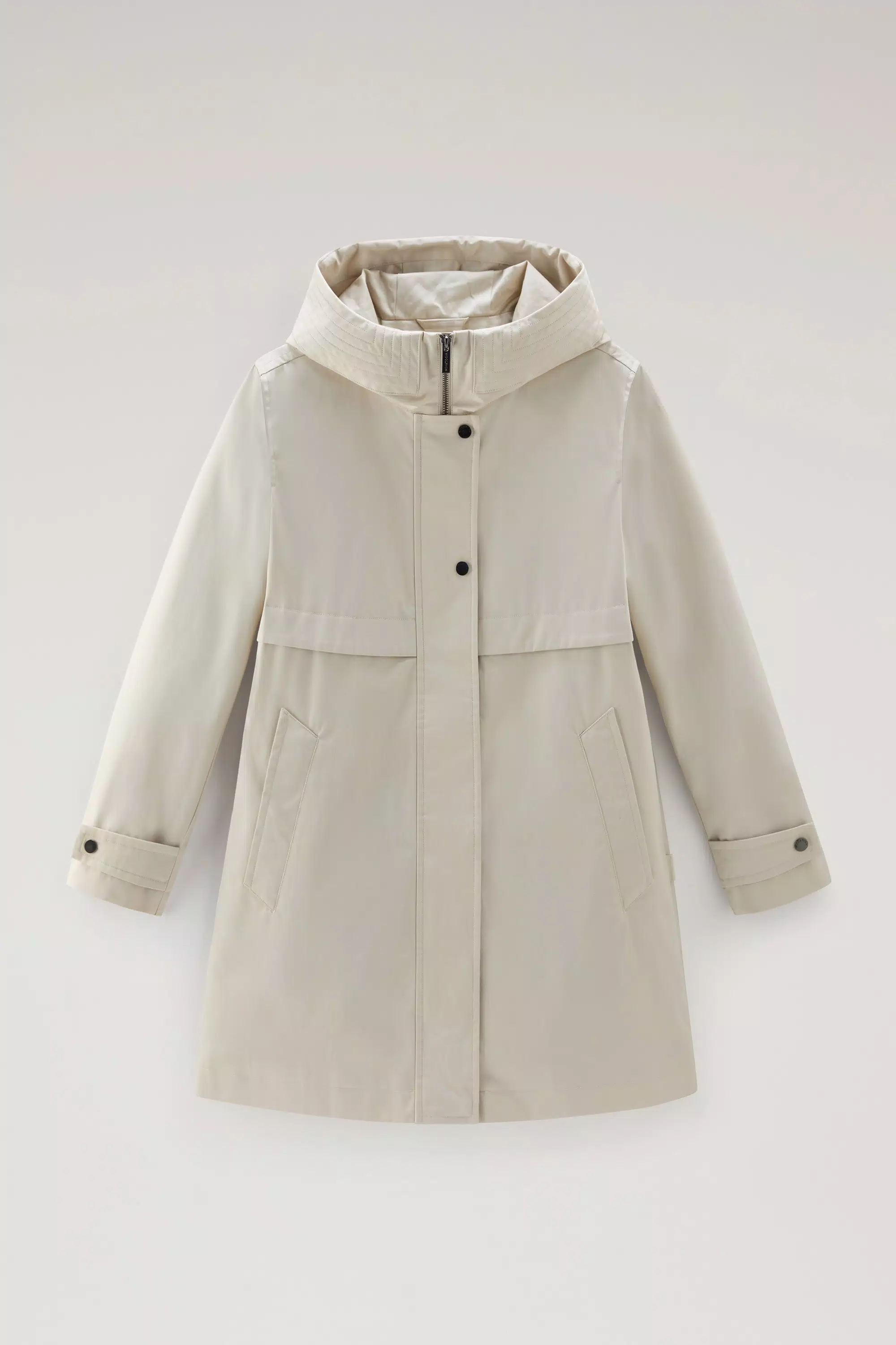 Parka Leve Havice em Algodão Premium - Oak Claro