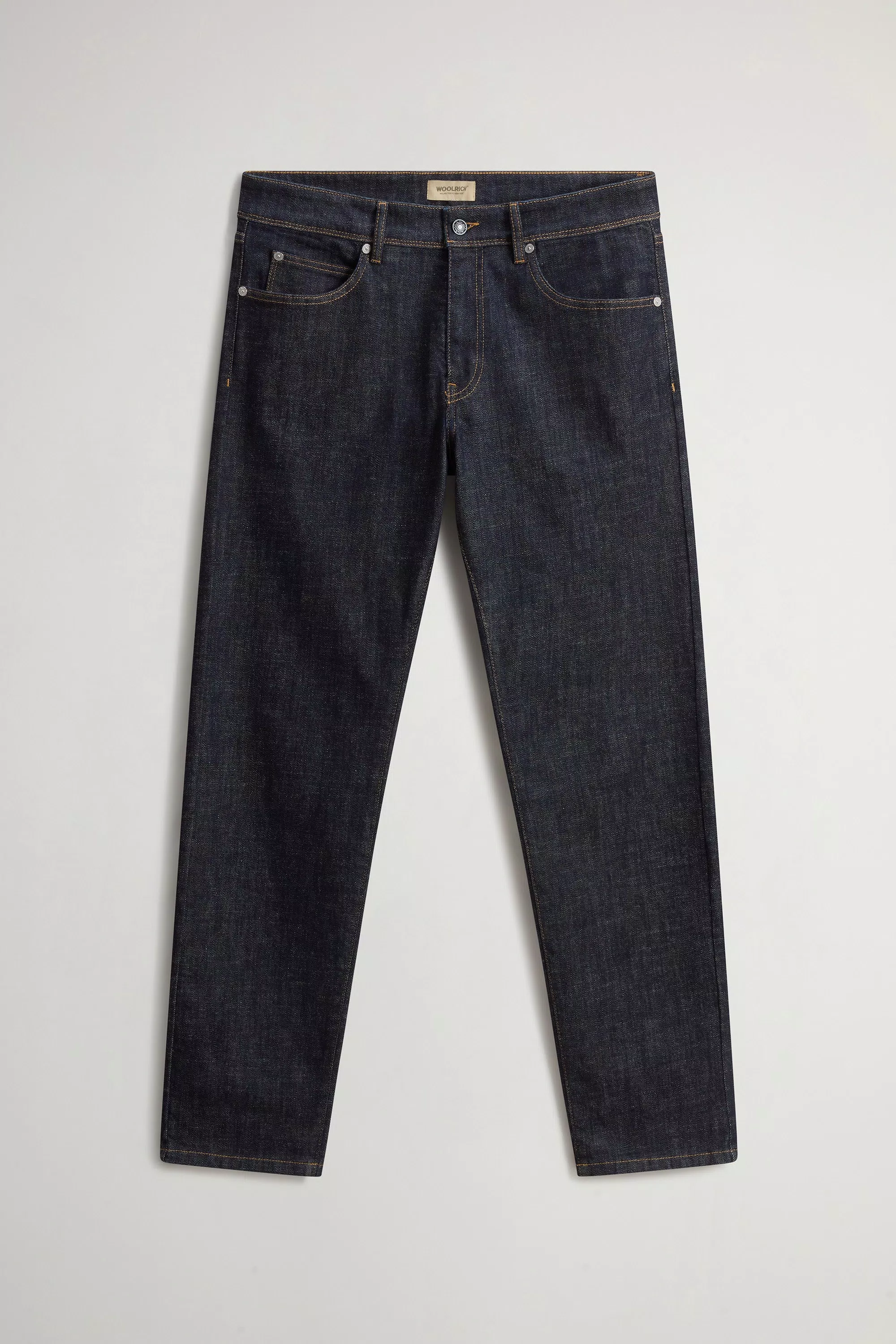 Calças de Jeans Elástico - Azul Médio